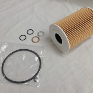 McLaren 720S 750S 765LT oil change kit with OEM oil filter nitrile rubber O-rings and crush washers